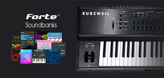 Pobierz nowe brzmienia dla syntezatorów Kurzweil Forte