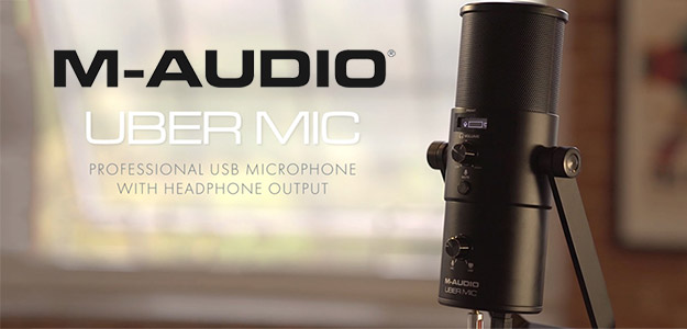 M-Audio Uber Mic - 3-kapsułowy mikrofon USB