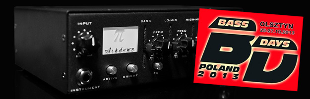 Ashdown pokazał PiBass-240 na BassDays Poland 2013