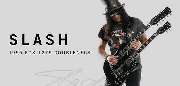 Gibson i Slash przedstawiają 1966 EDS-1275 Doubleneck