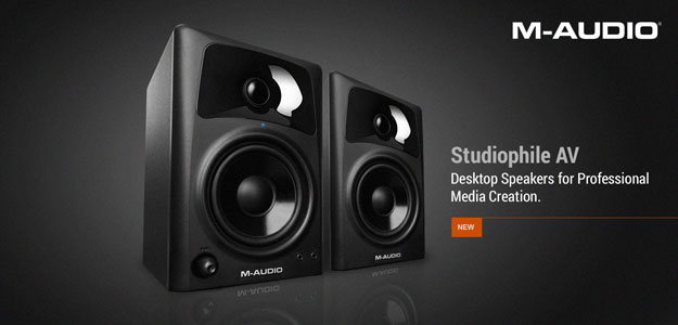 M-Audio prezentuje nowe monitory Studiophile AV