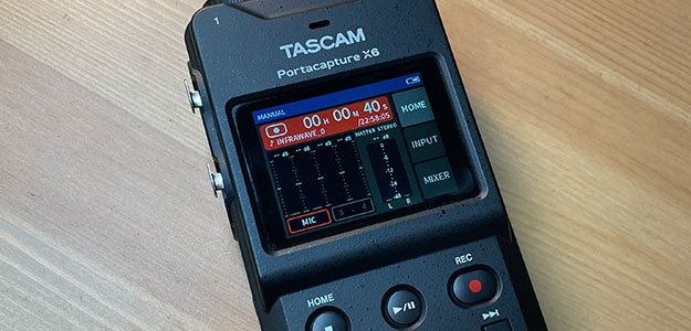 Test: Tascam X6 - Rewolucyjny rejestrator audio