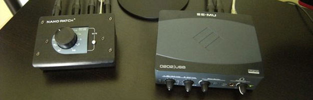 E-MU 0202 USB + SM PRO Audio nanoPatch+