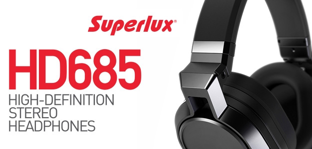 NAMM 2014: Superlux przedstawia słuchawki HD685