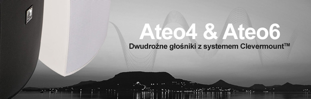 Głośniki Audac Ateo już dostępne w polskiej dystrybucji