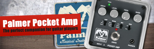 Palmer Pocket Amp - mały przedwzmacniacz do symulacji wzmacniaczy analogowych