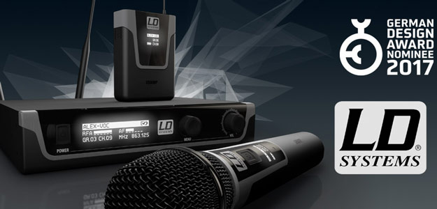 LD Systems prezentuje bezprzewodowy mikrofon radiowy U500