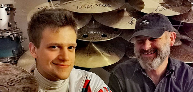 Kacper i Piotr Wójciccy z Impression Cymbals Polska