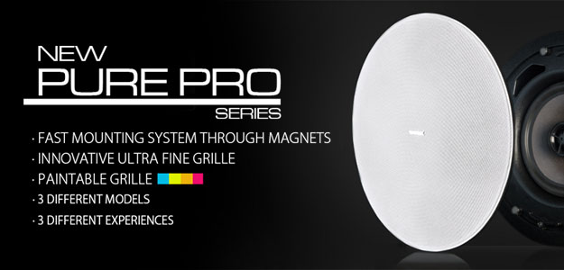 PURE PRO - Nowa seria głośników instalacyjnych od Work Pro