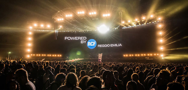 System RCF nagłośnił muzyczne wydarzenie roku we Włoszech