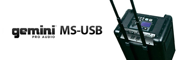 Mobilne PA od Gemini: MS-USB
