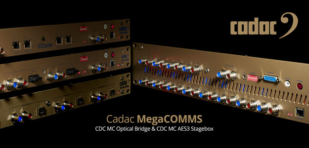 Nowe modele Cadac przeznaczone do pracy w sieci MegaCOMMS