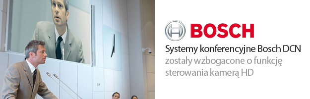 Bosch wprowadza kamerę dla systemów konferencyjnych