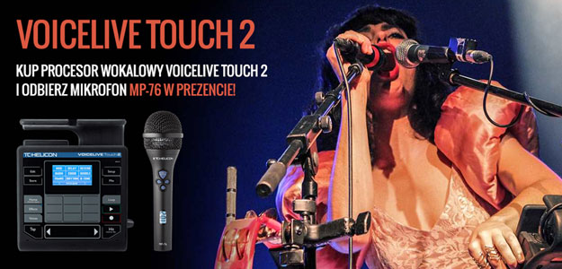 Procesor VoiceLive Touch 2 w promocyjnej cenie. Mikrofon gratis