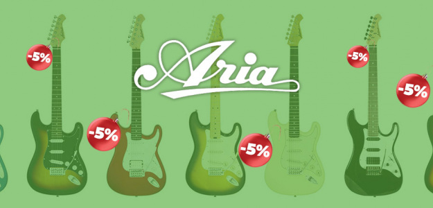 Gitara elektryczna Aria do 700 zł? Nie czekaj! Promocja do 18 grudnia!