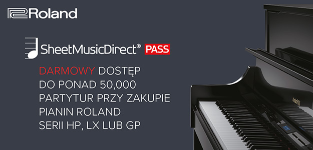 Roland rozpoczyna promocję Sheet Music dla pianin z serii LX, HP