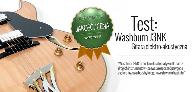 Test gitary elektro-akustycznej Washburn J3NK