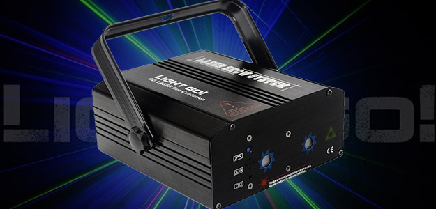 Light GO! Duo Centurion - profesjonalny laser o mocy 250mW RGB