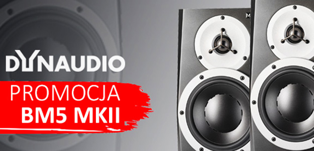 Doskonała promocja na popularne monitory Dynaudio BM5 MKII