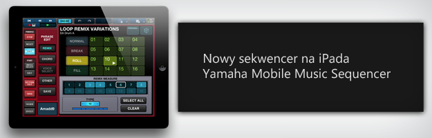 Mobilny sekwencer - Yamaha Mobile Music Sequencer
