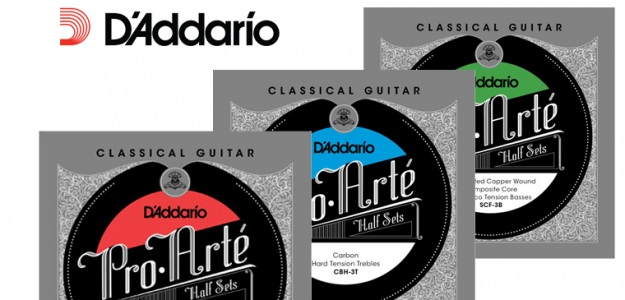 Nowy zestaw strun D'Addario Classical Half Sets