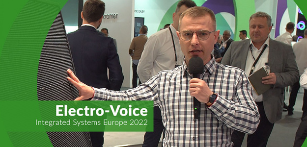 Gigantyczny głośnik instalacyjny - Electro-Voice MTS (ISE 2022)