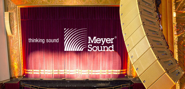 System liniowy Meyer Sound MINA zawisł w F.M. Kirby Center