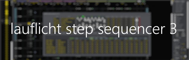 Lauflicht Step Sequencer - nowa wersja