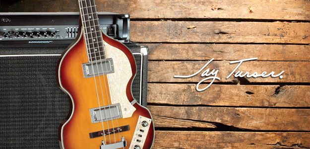 Jay Turser JTB-2B - popularny bas violin-shaped już w sklepach