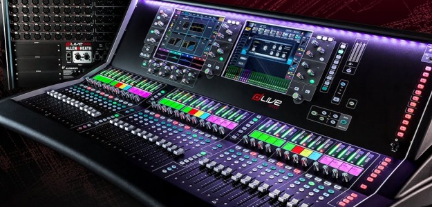 Męskie Granie 2019 z mikserami Allen &amp; Heath dLive