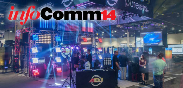 Nowe produkty American DJ na targach InfoComm 2014 - fotorelacja