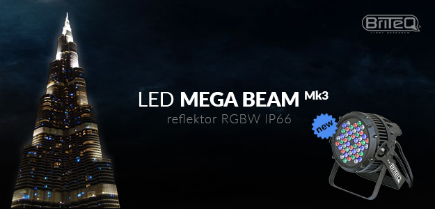 NOWOŚĆ! Briteq LED MEGA BEAM Mk3