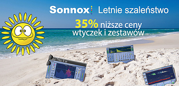 Letnia obniżka cen SONNOX!