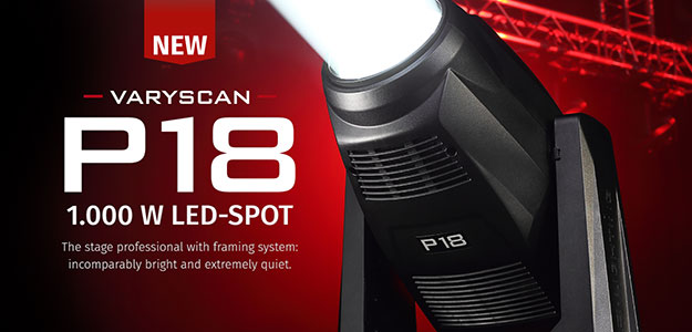 Varyscan P18 - Potężna moc LED od JB Lighting