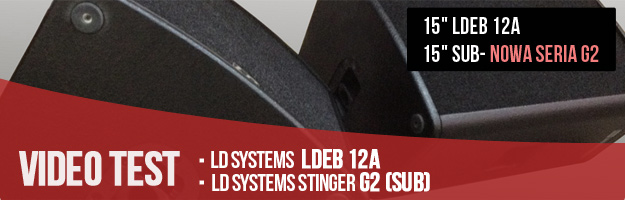 Test zestawu przenośnego LD Systems Stinger G2 Series