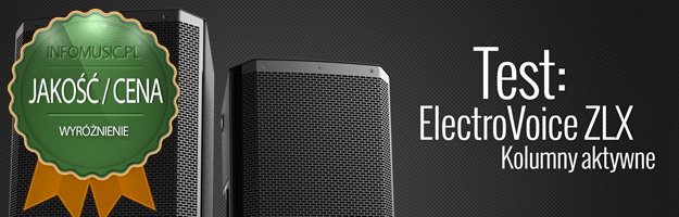 Test kolumn Electro-Voice ZLX-12P w Infomusic.pl
