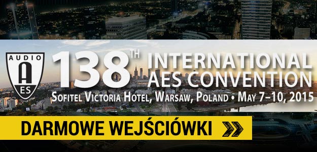 AES 2015 - darmowe wejściówki od Konsbud Audio