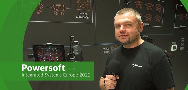 Powersoft Dynamic Music Distribution - Sposób na jakość audio oraz oszczędność [ISE 2022]