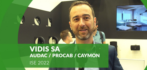 Nowości ISE 2022: AUDAC, PROCAB, CAYMON. VIDIS SA zaprasza