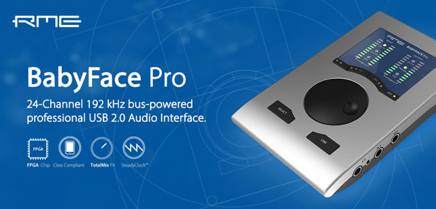 Nowość od RME: 24-kanałowy interfejs USB Babyface Pro