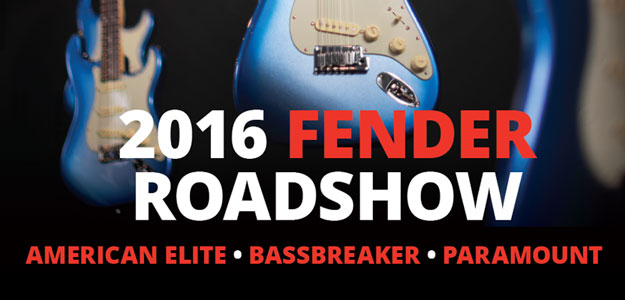 Trwa Fender Roadshow - Sprawdź najnowsze gitary i wzmacniacze!