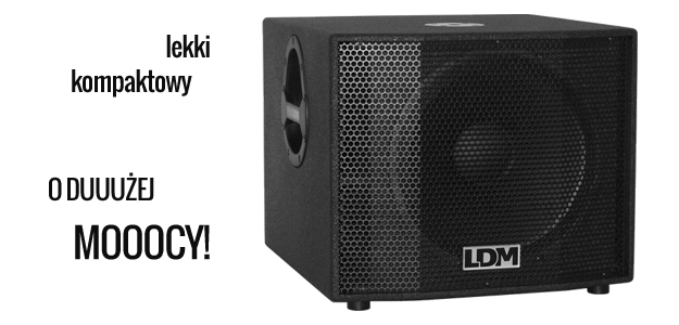 LDM GSB-515: Nowy subwoofer pasywny