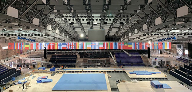 System d&amp;b audiotechnik na Mistrzostwach Europy w Gimnastyce