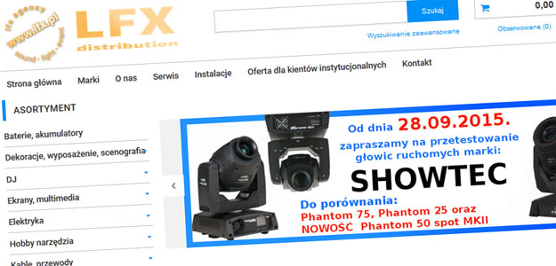 www.lfx.com.pl - odwiedź nowy sklep internetowy Lfx Agency