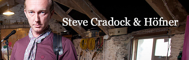 Steve Cradock nowym endorserem marki Höfner