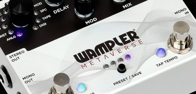 Wampler Metaverse - Delay w kostce ze sterowaniem MIDI