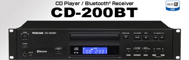 Nowy profesjonalny odtwarzacz CD z odbiornikiem Bluetooth