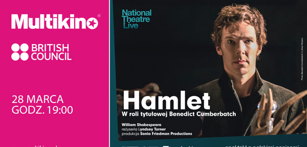 &quot;Hamlet&quot; z Benedictem Cumberbatchem 28 marca w Multikinie