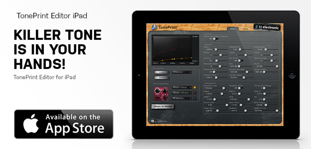 NAMM2014: TC Electronic wypuszcza TonePrint Editor na iPada