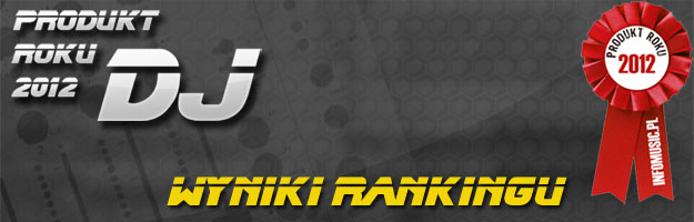 Najlepszy Produkt DJ 2012 - Wyniki rankingu